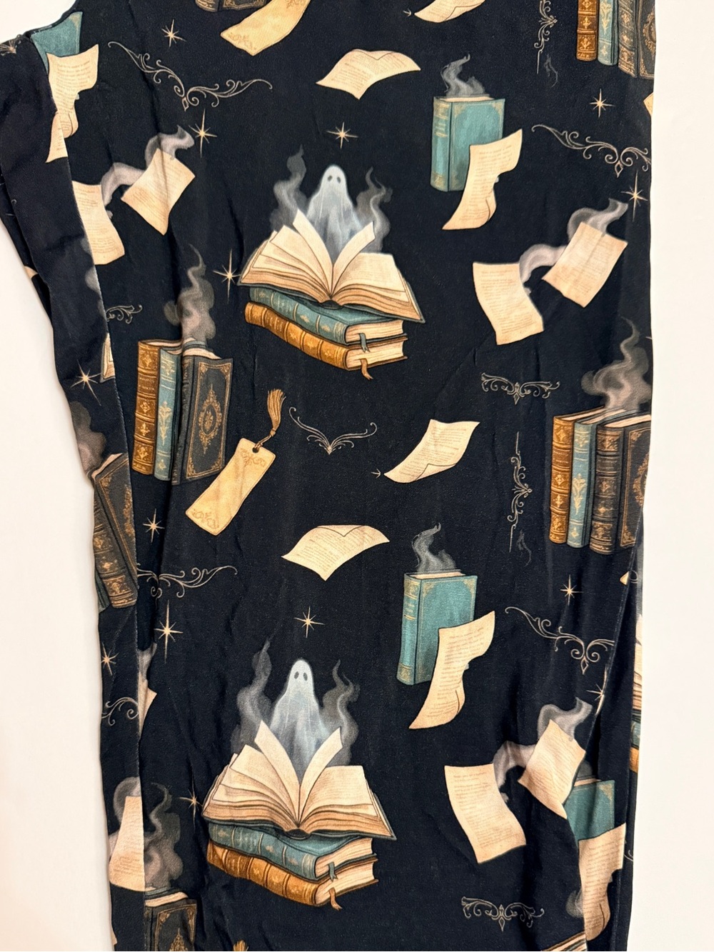 Bomb Party 2026 Haunted Book Fair Lounge Joggers in Black & Green - Large - Picture 4 of 7